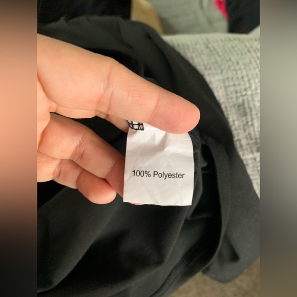 Black Long Sleeve Top with Heart Design - Picture 5 of 6